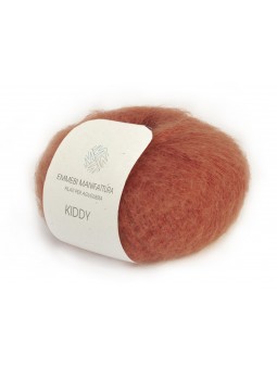 Brick Red Kid Mohair Yarn
