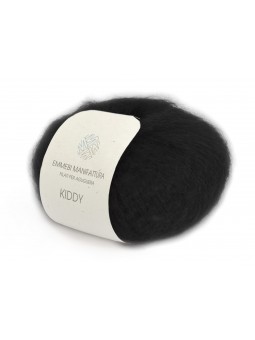 Black Kid Mohair Yarn