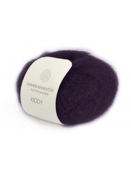 Plum Kid Mohair Yarn