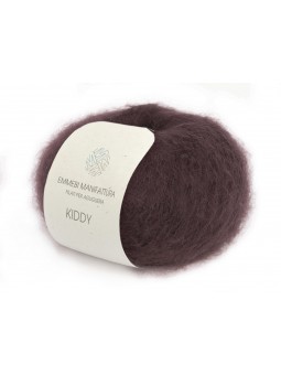 Kiddy Kid Mohair Yarn Brown...