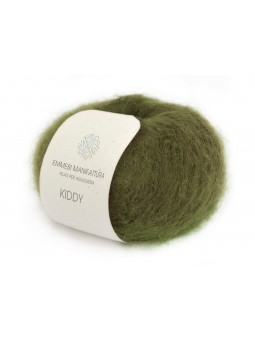 Olive Green Kid Mohair Yarn