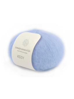 Pale Blue Kid Mohair Yarn